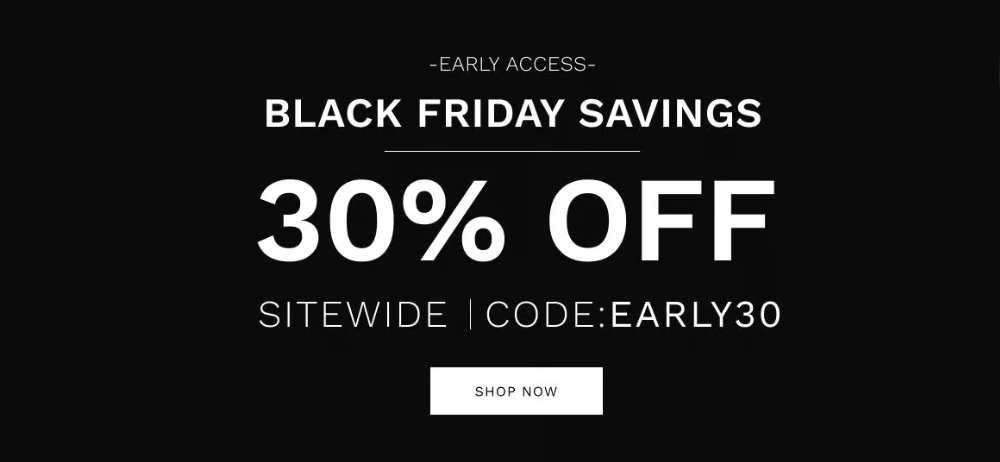 Alloy Apparel: Early Access Black Friday Savings - 30% off